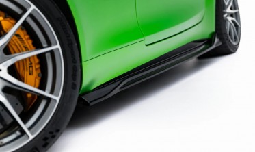 Накладки (листвы) на боковые пороги Mercedes-AMG GT R C190 2017-2023 фото