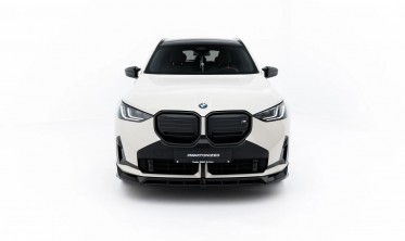 Сплиттер на передний бампер BMW X3 G45 M-Pack / M50 тюнинг обвес Maxton фото