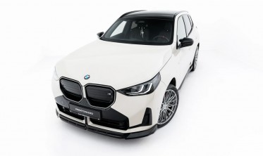 Сплиттер на передний бампер BMW X3 G45 M-Pack / M50 тюнинг обвес Maxton фото