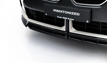 Сплиттер на передний бампер BMW X3 G45 M-Pack / M50 тюнинг обвес Maxton фото