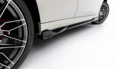 Накладки под пороги BMW X3 G45 M-Pack / M50 тюнинг листвы фото