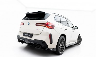 Тюнінг дифузор (накладка) на задній бампер BMW X3 G45 M50 Maxton  фото