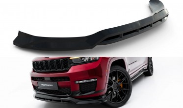 Тюнинг накладка на передний бампер Jeep Grand Cherokee L Mk5 Maxton design фото