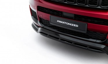 Тюнінг накладка на передній бампер Jeep Grand Cherokee L Mk5 Maxton design фото