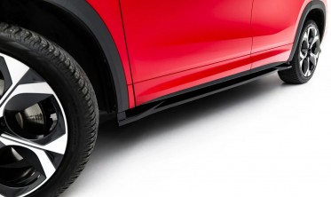 Накладки листвы под пороги Skoda Kodiaq Mk2 Sportline / RS Maxton design фото