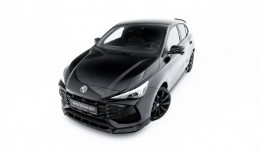 Тюнинг сплиттер на передний бампер MG 3 Mk1 Maxton design вар. 2 фото