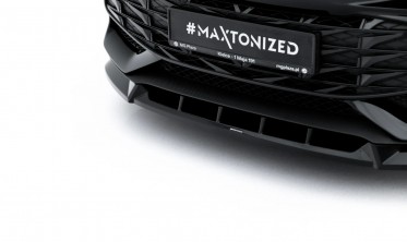 Тюнинг сплиттер на передний бампер MG 3 Mk1 Maxton design вар. 2 фото