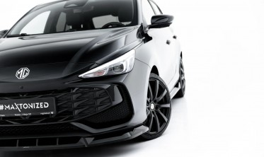 Тюнинг сплиттер на передний бампер MG 3 Mk1 Maxton design вар. 2 фото
