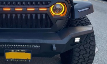 розширювачі арок (накладки на арки) з DRL для Jeep Wrangler JL (2018-2026) фото