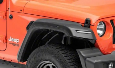 розширювачі арок (накладки на арки) з DRL для Jeep Wrangler JL (2018-2026) фото