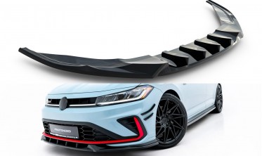 Тюнинг накладка на передний бампер VW Jetta MK7 GLI рестайл 2 Maxton design вар. 1 фото