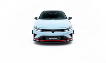 Тюнинг накладка на передний бампер VW Jetta MK7 GLI рестайл 2 Maxton design вар. 1 фото