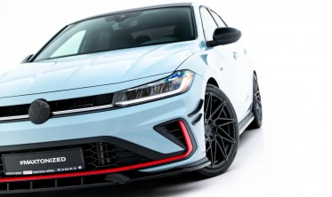 Тюнинг накладка на передний бампер VW Jetta MK7 GLI рестайл 2 Maxton design вар. 1 фото