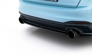 Центральная накладка на задний бампер VW Jetta MK7 GLI рестайл 2024 Maxton design фото