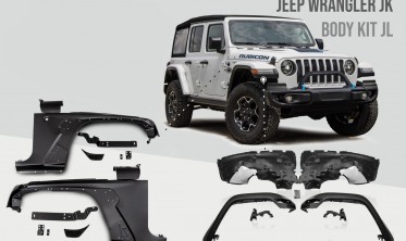 Комплект рестайлінгу Jeep Wrangler JK в JL фото