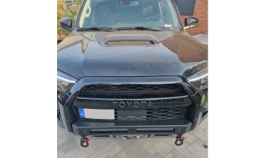 Передняя стальная накладка с креплением лебедки Toyota 4Runner (2022-...) фото