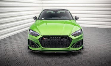 Дифузор під передній бампер + накладки Audi RS5 F5 рестайл фото