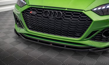 Тюнинговый диффузор переднего бампера Audi RS5 F5 послерестайл вар. 3 фото