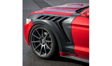 Алюминиевые крылья Ford Mustang GT, V6, EcoBoost (2015-2017) GTD стиль фото