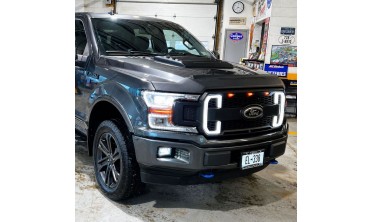 Решітка радіатора Ford f150 (2018-2020) з DRL фото