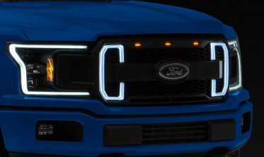 Решітка радіатора Ford f150 (2018-2020) з DRL фото