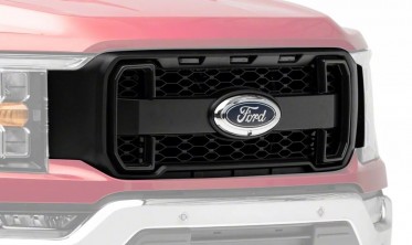Радиаторная решетка Ford f150 (2021-2023) с подсаеткой и DRL фото