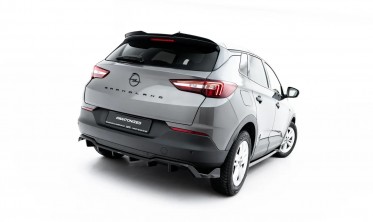 Тюнінг дифузор на задній бампер Opel Grandland Mk1 2017-2021 фото