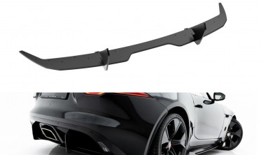 Диффузор на задний бампер Jaguar F-Type X152 рест. 2 серии Street Pro фото