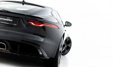 Диффузор на задний бампер Jaguar F-Type X152 рест. 2 серии Street Pro фото