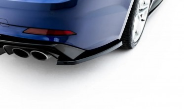 Боковые тюнинг накладки заднего бампера Audi S5 Coupe / Sportback F5 фото