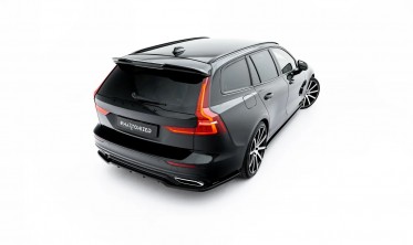 Тюнінговий 3D спойлер кришки багажника Volvo V60 Mk3 R-Design фото