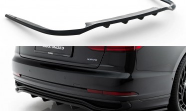 Задний тюнинг диффузор на бампер Audi A8 D5 Long S-line 2021-2026 Макстон дизайн фото