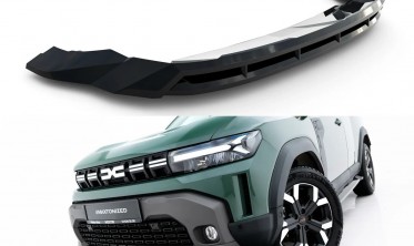 Тюнинг накладка на передний бампер Dacia Duster MK3 Maxton design фото