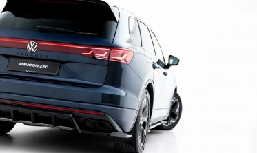 Тюнінг дифузор на задній бампер VW Touareg MK3 Elegance рестайл 2023-2026 фото