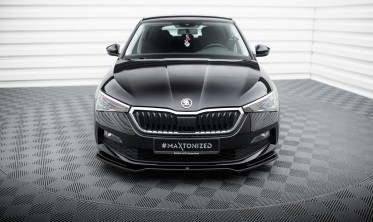 Диффузор переднего бампера Skoda Scala вер. 2 фото