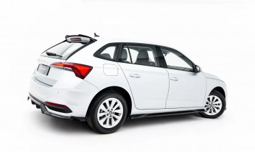 Тюнінг накладки на бокові пороги Skoda Scala Mk1 рестайл  фото