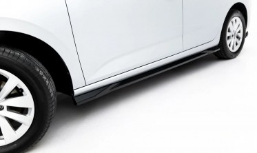 Тюнінг накладки на бокові пороги Skoda Scala Mk1 рестайл  фото