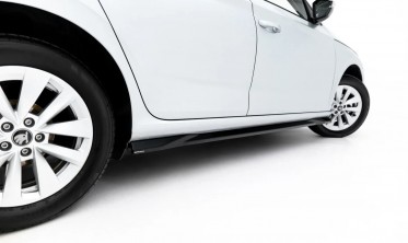 Тюнінг накладки на бокові пороги Skoda Scala Mk1 рестайл  фото