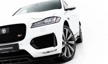 Тюнінгова накладка на передній бампер Jaguar F-Pace Mk1 R-Sport, S X761 фото