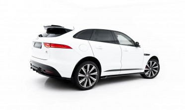 Боковые тюнинг накладки (листвы) под пороги Jaguar F-Pace Mk1 R-Sport, S X761 фото