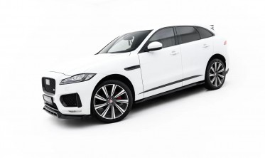 Боковые тюнинг накладки (листвы) под пороги Jaguar F-Pace Mk1 R-Sport, S X761 фото