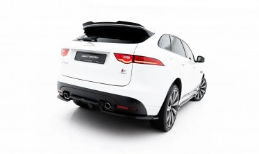 Тюнинг диффузор на задний бампер Jaguar F-Pace S X761 2016-2020 фото