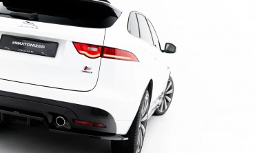 Тюнинг диффузор на задний бампер Jaguar F-Pace S X761 2016-2020 фото