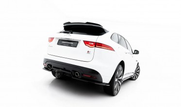 Тюнинг диффузор на задний бампер Jaguar F-Pace S X761 2016-2020 фото