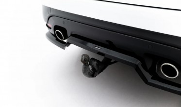 Тюнинг диффузор на задний бампер Jaguar F-Pace S X761 2016-2020 фото