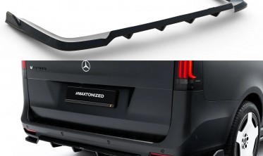 Тюнинг диффузор на задний бампер Mercedes V W447 рестайл 2024- AMG-Line фото