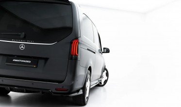 Тюнинг диффузор на задний бампер Mercedes V W447 рестайл 2024- AMG-Line фото