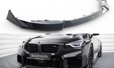 Карбонова накладка на передній бампер BMW M2 G87 вар. 1 фото