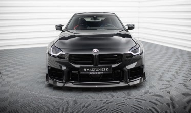 Карбонова накладка на передній бампер BMW M2 G87 вар. 1 фото