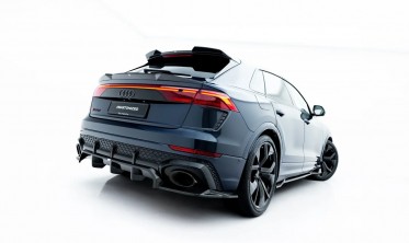 Карбон диффузор на задний бампер Audi RSQ8 Mk1 рестайл фото